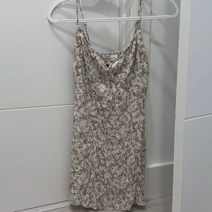 Wilfred Pink, Green and White Floral Dress